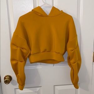 mustard sweater